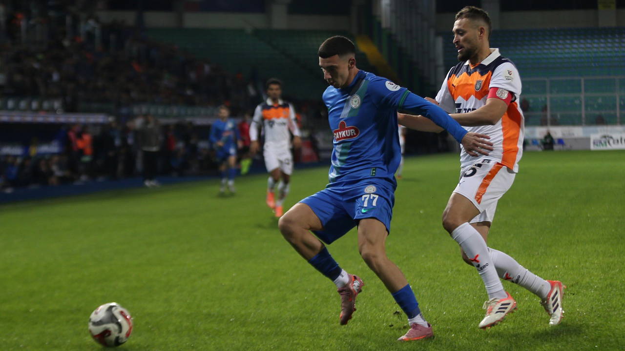 Rizespor sahasında Başakşehir'e diş geçiremedi!