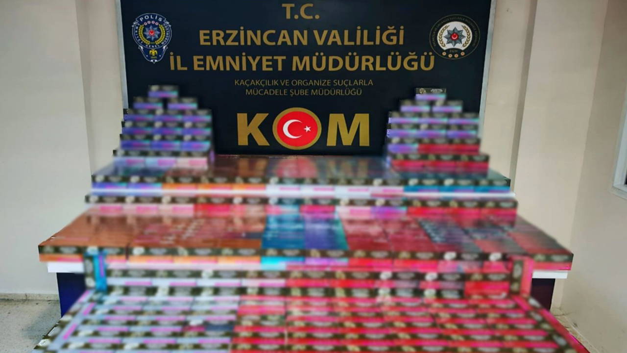Erzincan'da 'kaçakçılık' operasyonu: 6 zanlı yakalandı