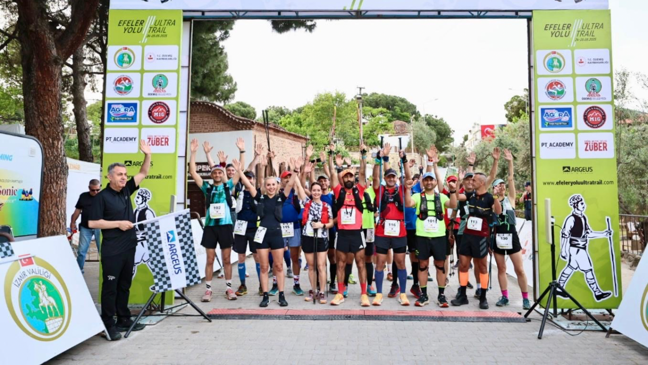 Efeler Yolu Ultra Trail için geri sayım başladı