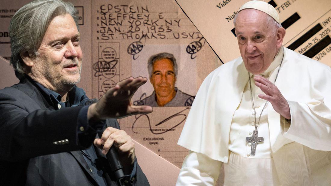 Epstein dosyalarında Bannon iddiası: Papa Francis’i devireceğim