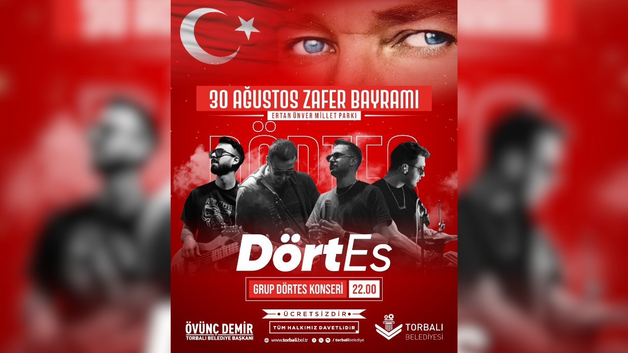 Ücretsiz 30 Ağustos konserleri... İzmir'de 30 Ağustos'ta hangi konserler var?