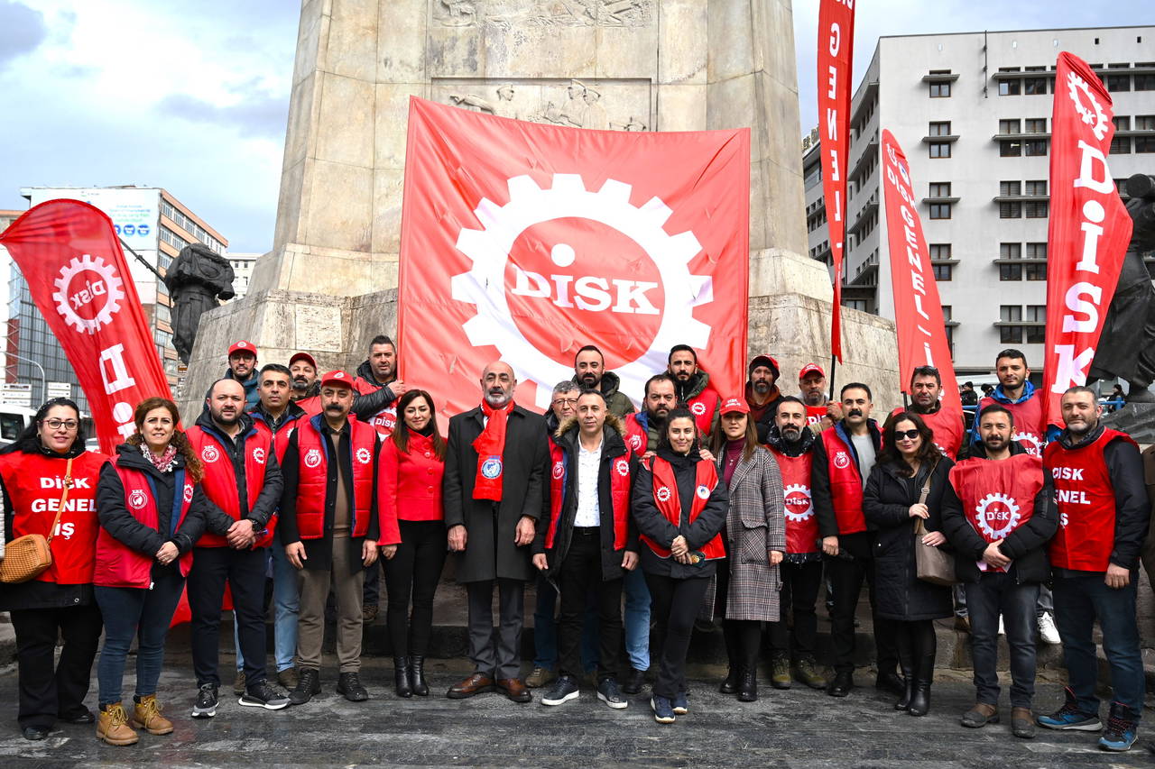 DİSK 59. yılını kutluyor: ‘İşçi sınıfı örgütlü oldukça Cumhuriyete daha güçlü sahip çıkabilir’