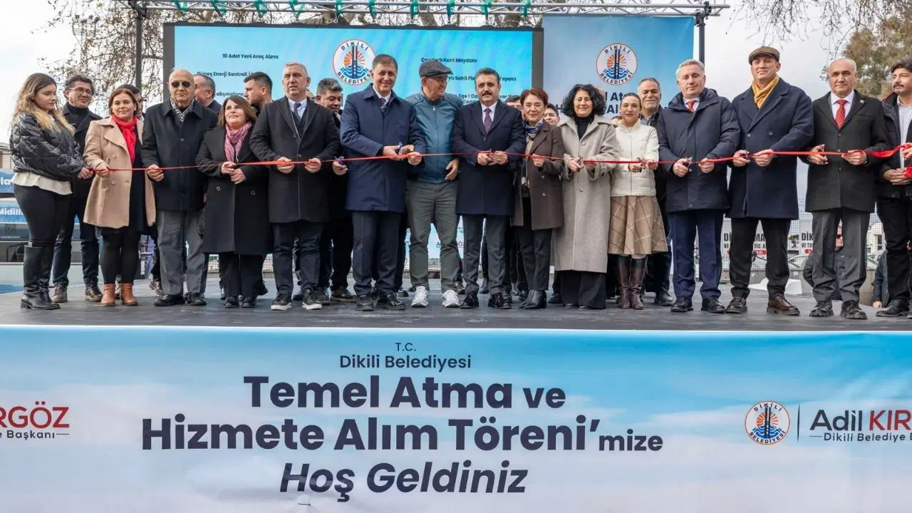 Dikili’ye otogar ve arıtma tesisi müjdesi