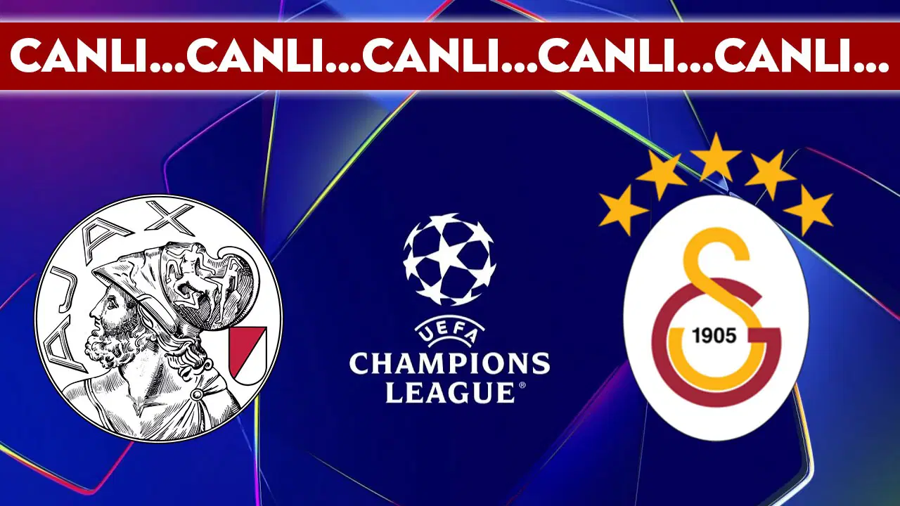 Canlı Yayın: Ajax - Galatasaray | Canlı Anlatım: UEFA Şampiyonlar Ligi 4. Haftası