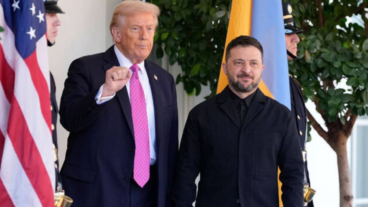 Trump ve Zelenski Beyaz Saray'da bir araya geldi