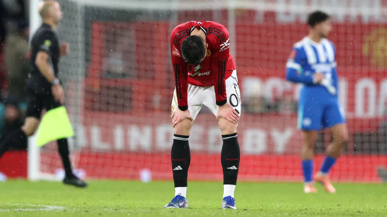 Brighton, Manchester United'ı eledi: 44 yıl sonra bir ilk yaşandı!