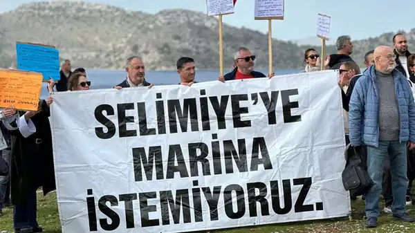 Köyden yükselen tek ses: Selimiye’de marina istemiyoruz