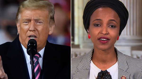 Trump’tan Ilhan Omar’a