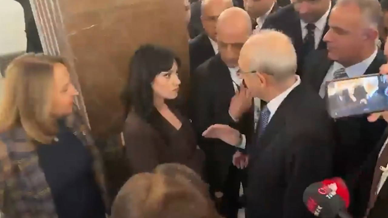 Kılıçdaroğlu'nun korumasından soru sormak isteyen gazeteciye müdahale!