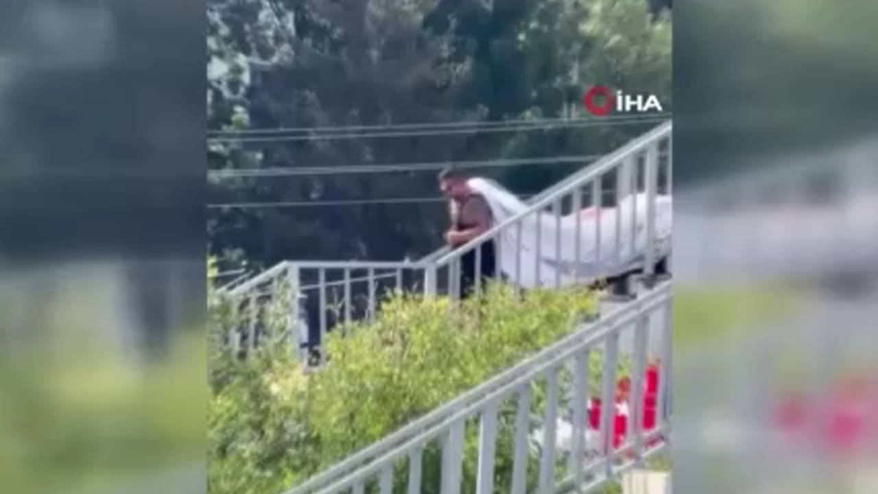 AKP'li Cumhurbaşkanı Erdoğan’ın pankartını söken yurttaş tutuklandı