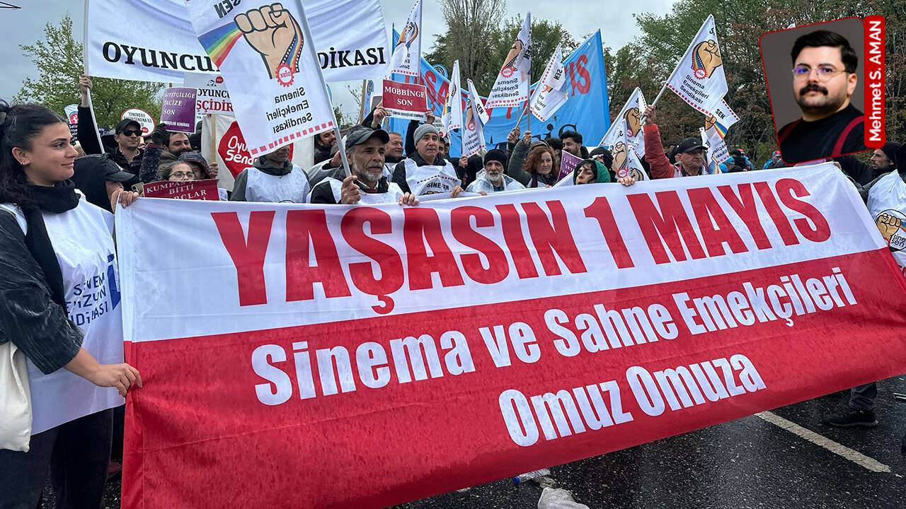 Sanatçılar, sanat emekçileri, 1 Mayıs’ta alanlardaydı