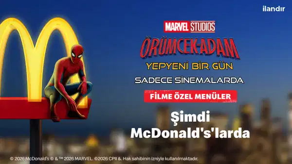 "Örümcek Adam: Yepyeni Bir Gün" Efsane Kahraman Şimdi McDonald’s Türkiye’de