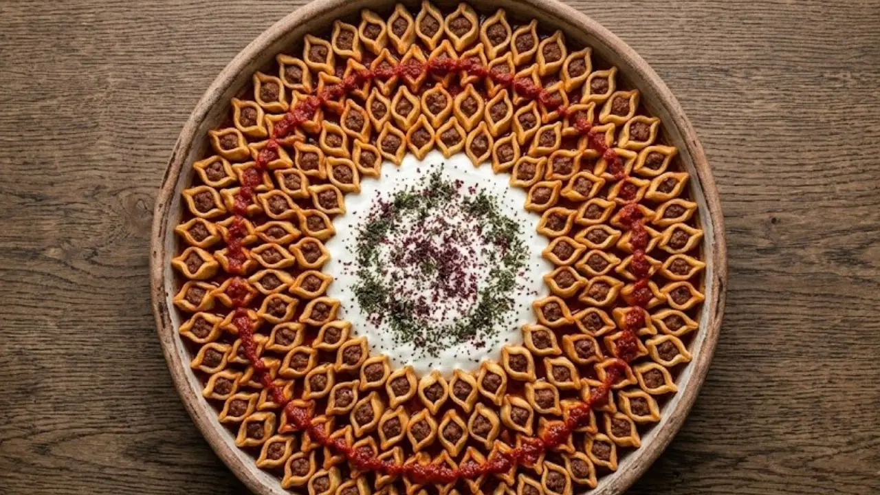 Fırından gelen geleneksel lezzet: Sini mantısı tarifi
