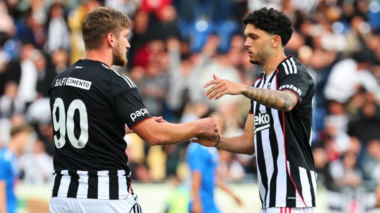 Beşiktaş'tan 2 gollü prova: Siyah-beyazlılar galibiyetle başladı!