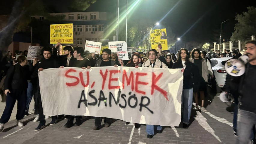 Ege’de KYK krizi: Sıcak su yok, yemekler bozuk!