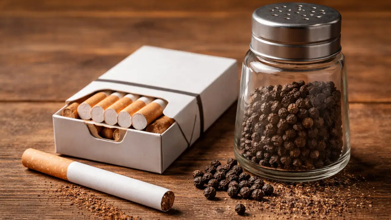 Dikkat çeken araştırma: Karabiber koklamak sigara isteğini azaltıyor mu?