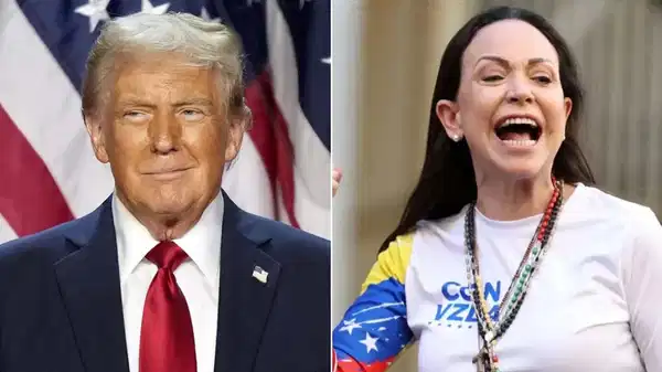 ABD sevgisi ağır bastı: Nobel'i kazanan Machado ödülünü Trump'a ithaf etti!