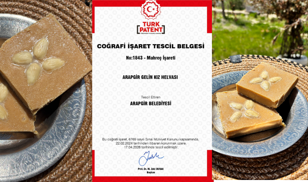 Arapgir gelin kız helvası tescillendi