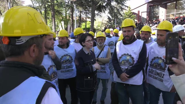 Doruk Madencilik işçileri, açlık grevinde altıncı günü geride bıraktı