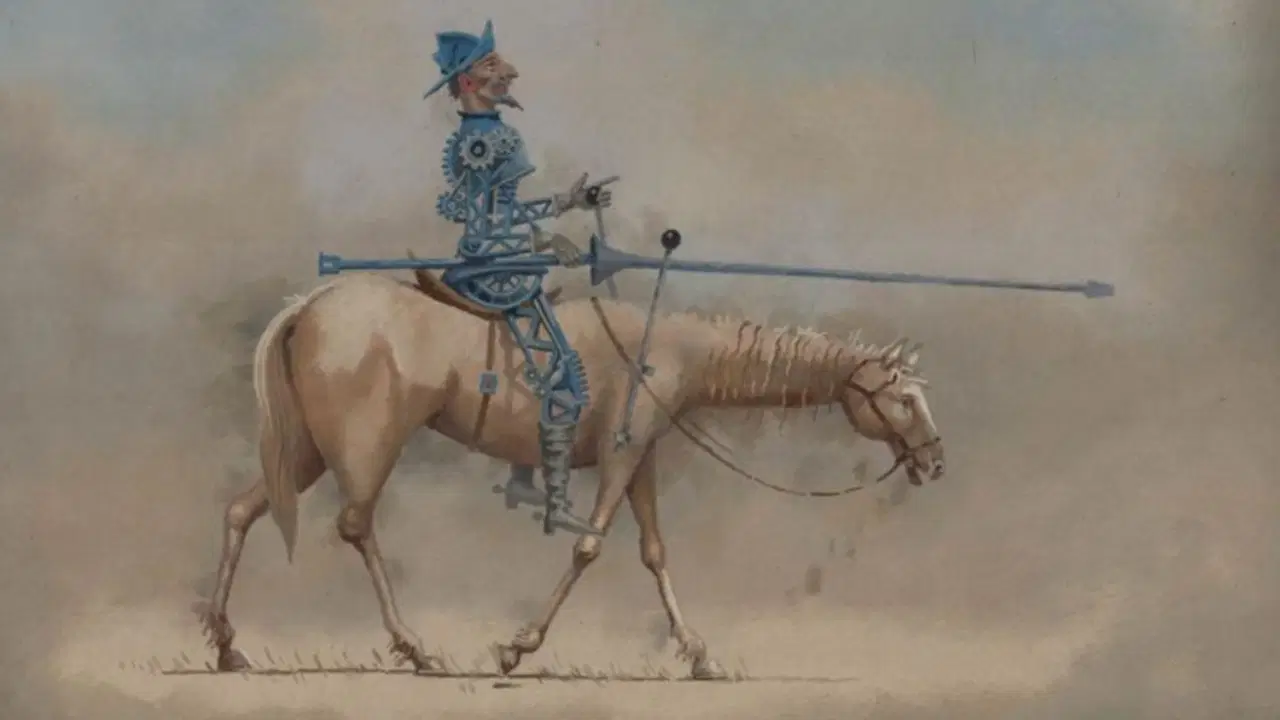 La Mancha'lı Don Kişot İzmirlilerle buluşuyor