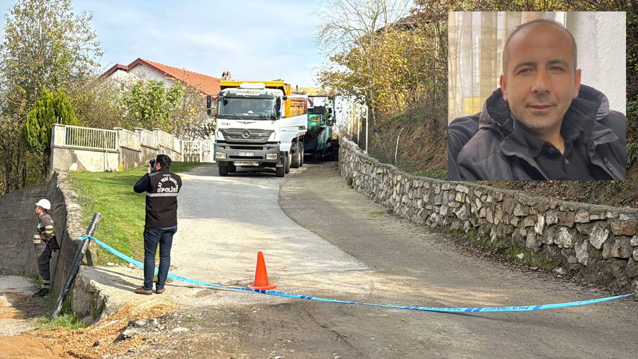 Asfalt çalışması sırasında acı ölüm... Kamyonun damperi elektrik telleriyle temas etti: 1 ölü, 1 yaralı