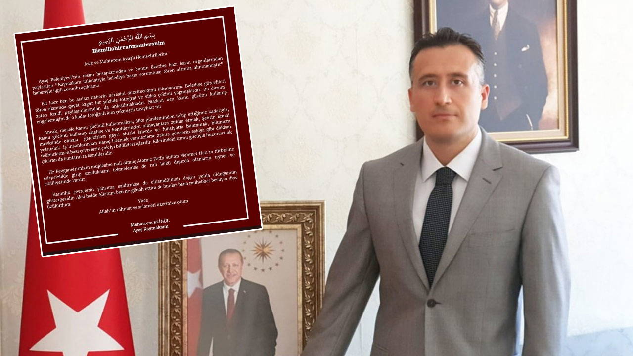 Son Dakika... Ankara Valiliği'nden Ayaş Kaymakamlığı'nın paylaşımına inceleme