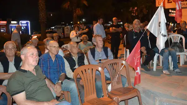 Ortaca'da 'mutlak butlan' protestosu: 'Saray'ın işbirlikçileriyle iş tutanlar...'