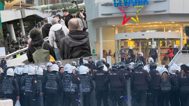 Cevahir AVM önündeki gözaltı davası...