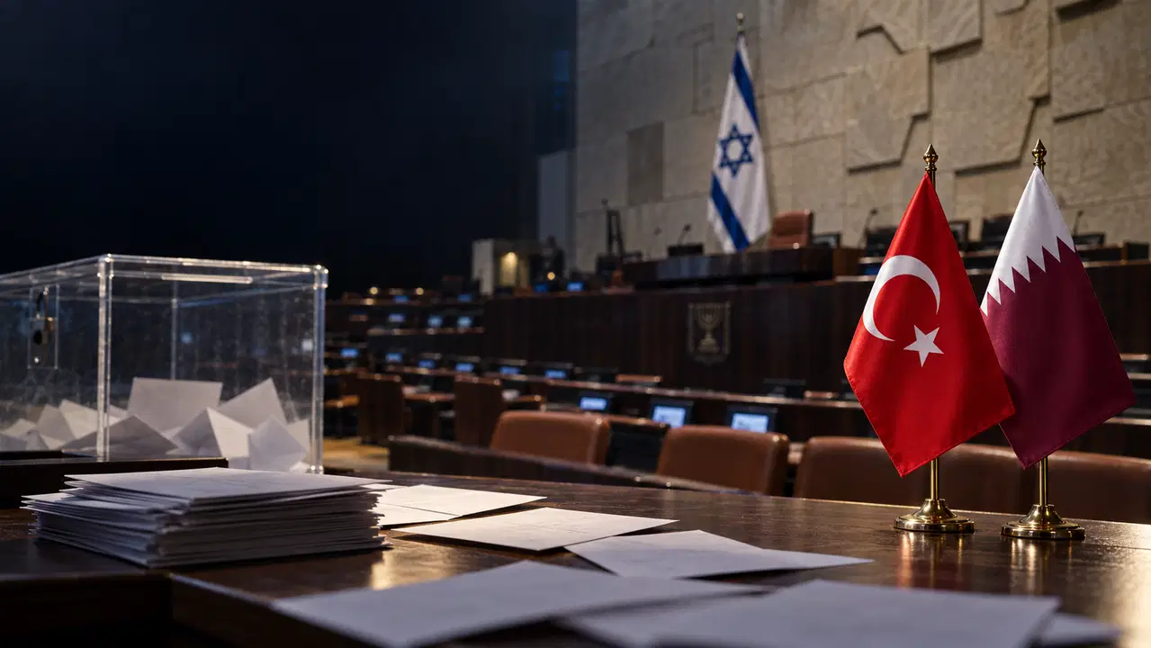 Netanyahu'nun Partisi Türkiye ve Katar'ı Seçimlere Müdahale ile Suçladı