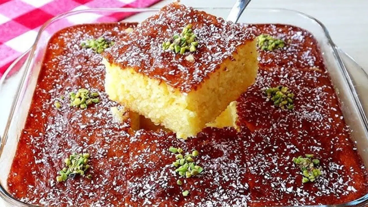 Şerbetiyle tam kıvamında: Pratik revani tarifi