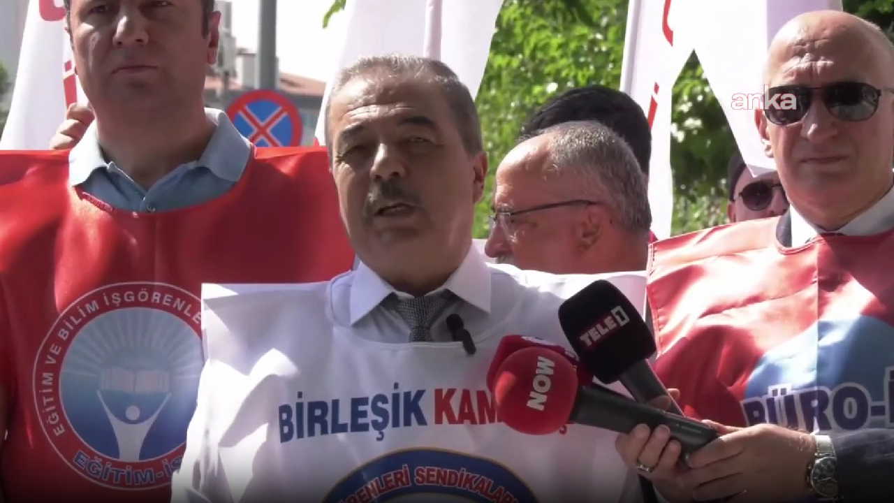 Birleşik Kamu-İş Konfederasyonu: 'Ekonomik krizi çıkaran ülkeyi 23 yıldır yöneten AKP iktidarıdır, krizin faturasını biz ödemeyeceğiz'