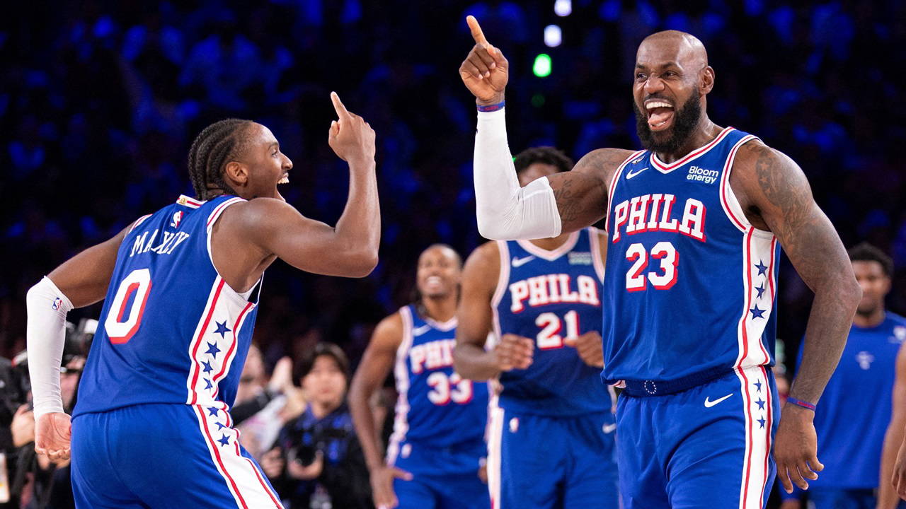 LeBron Jamesli Philadelphia 76ers, 29 sayı geriden gelerek Cavaliers'ı devirdi