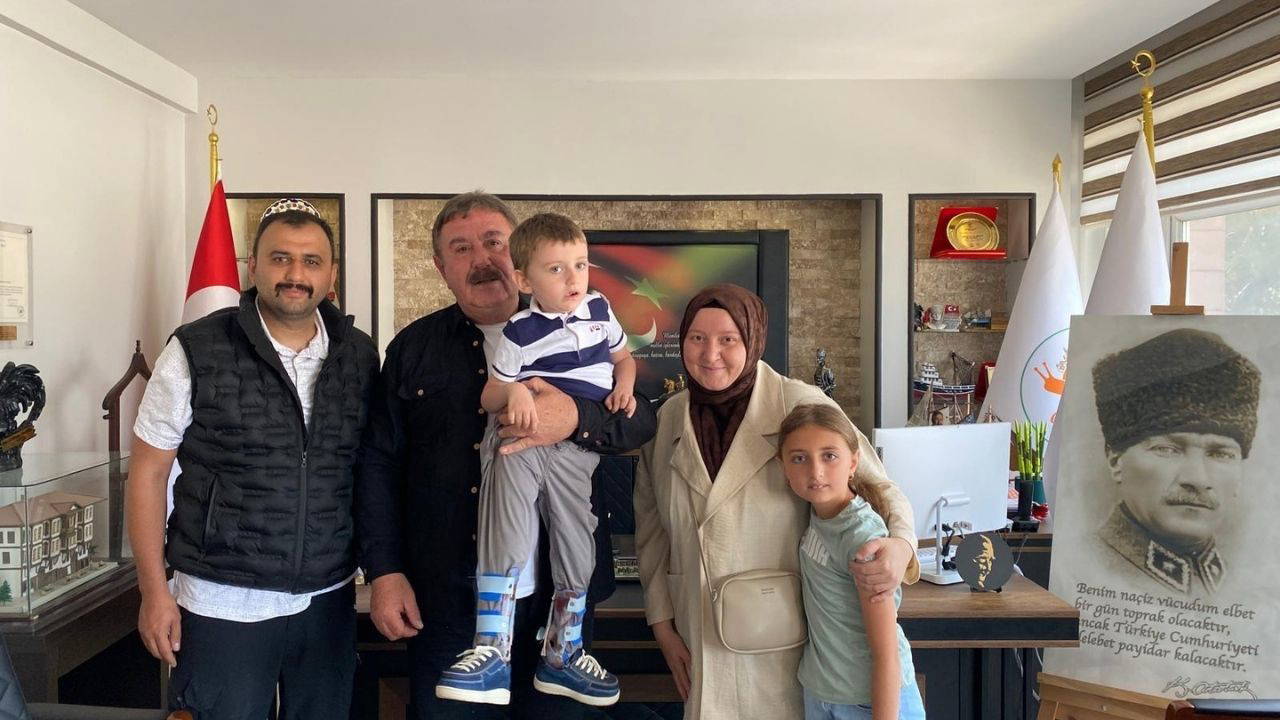 Belediye küçük Eyüp için destek çağrısı yapmıştı: Desteklerle SMA’yı atlattı