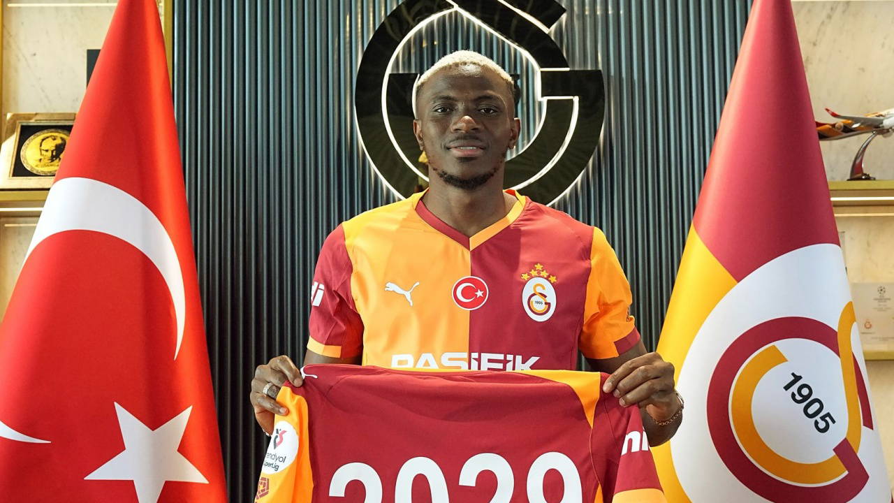 Galatasaray'dan sarı-kırmızılı taraftarlara özel Victor Osimhen kutusu!