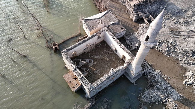 14 yıl sonra su yüzeyine çıkmıştı...