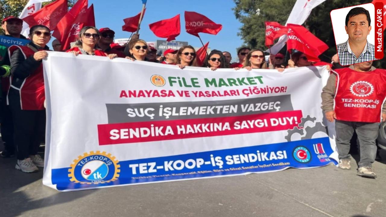Sendikaya üye olmasının ardından işten çıkarılan işçi işe iade davasını kazanırken, ayrıca 16 brüt ücret tutarında tazminat da alacak: File Market’te zafer emekçinin!