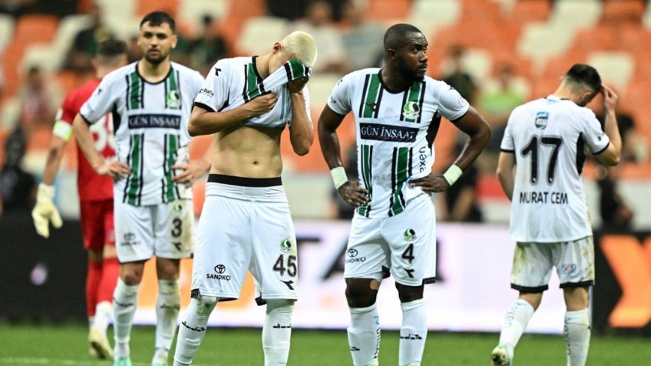 Sakaryaspor'un galibiyet hasreti 3 maça çıktı