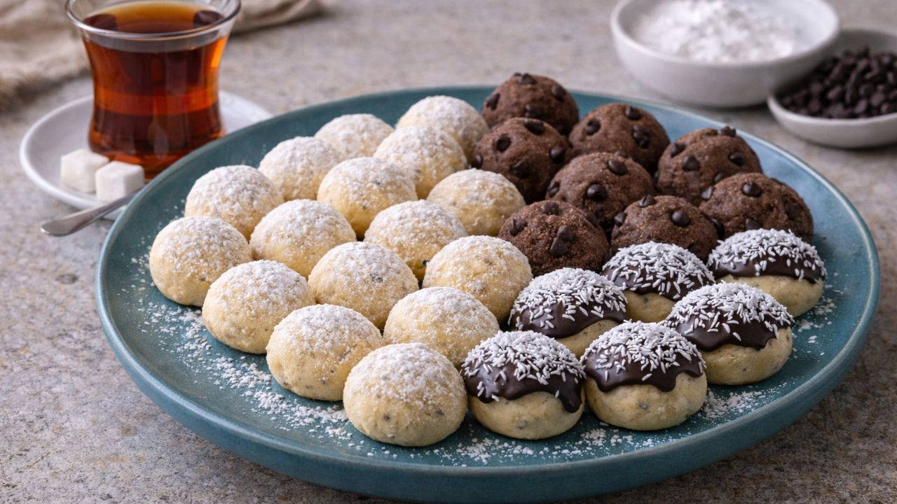 Ağızda dağılan pratik lezzet: Misket kurabiye tarifi