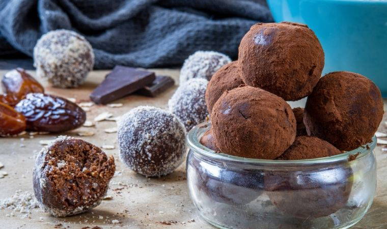 Çikolatalı şekersiz truffle tarifi