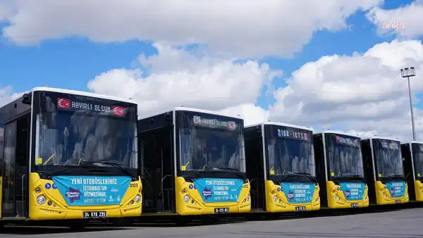İETT filosuna 550 yeni nesil araç katılıyor