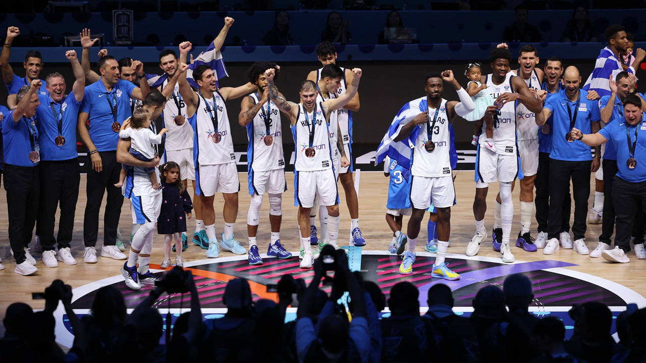 Yunanistan, EuroBasket'i üçüncü tamamladı!