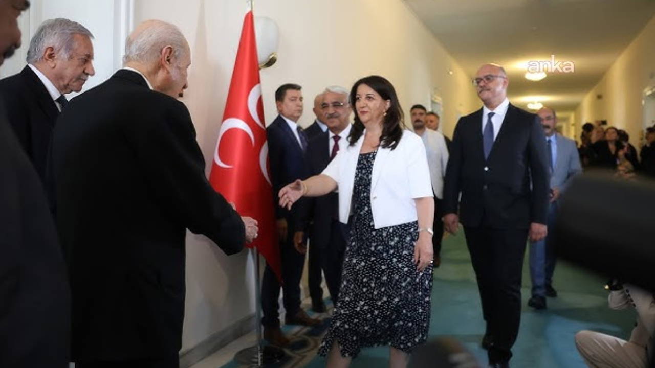 Son Dakika... DEM Parti'den Devlet Bahçeli'ye ziyaret