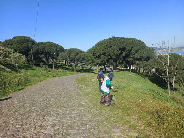 Atatürk’ün Ayvalık’ta yürüdüğü yollar yenilendi