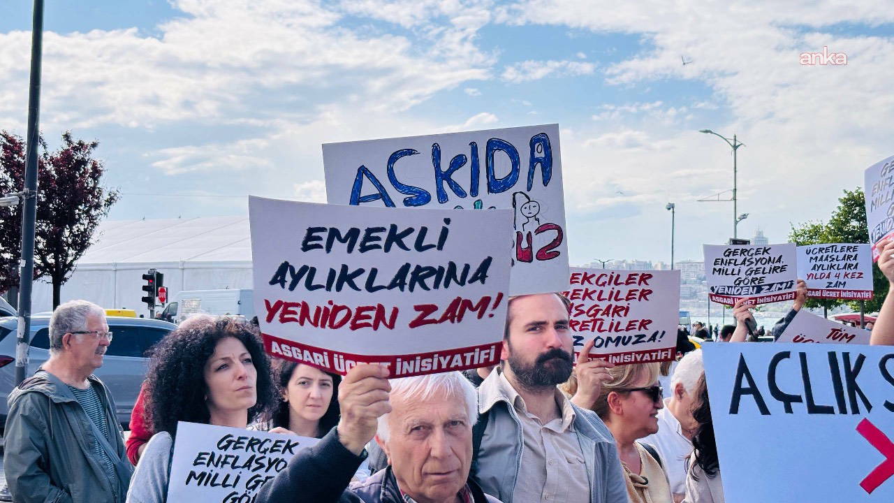 İktidar sözcüleri 'gündemimizde ara zam yok' demişti... Emekçilerin asgari ücrete 'ara zam' talebi sürüyor...