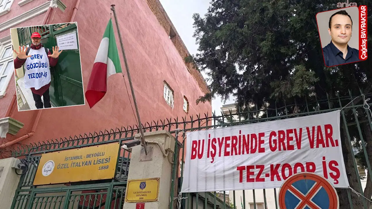 Grevdeki öğretmenlere baskı sürüyor: Türk müdür yardımcısına disiplin cezası